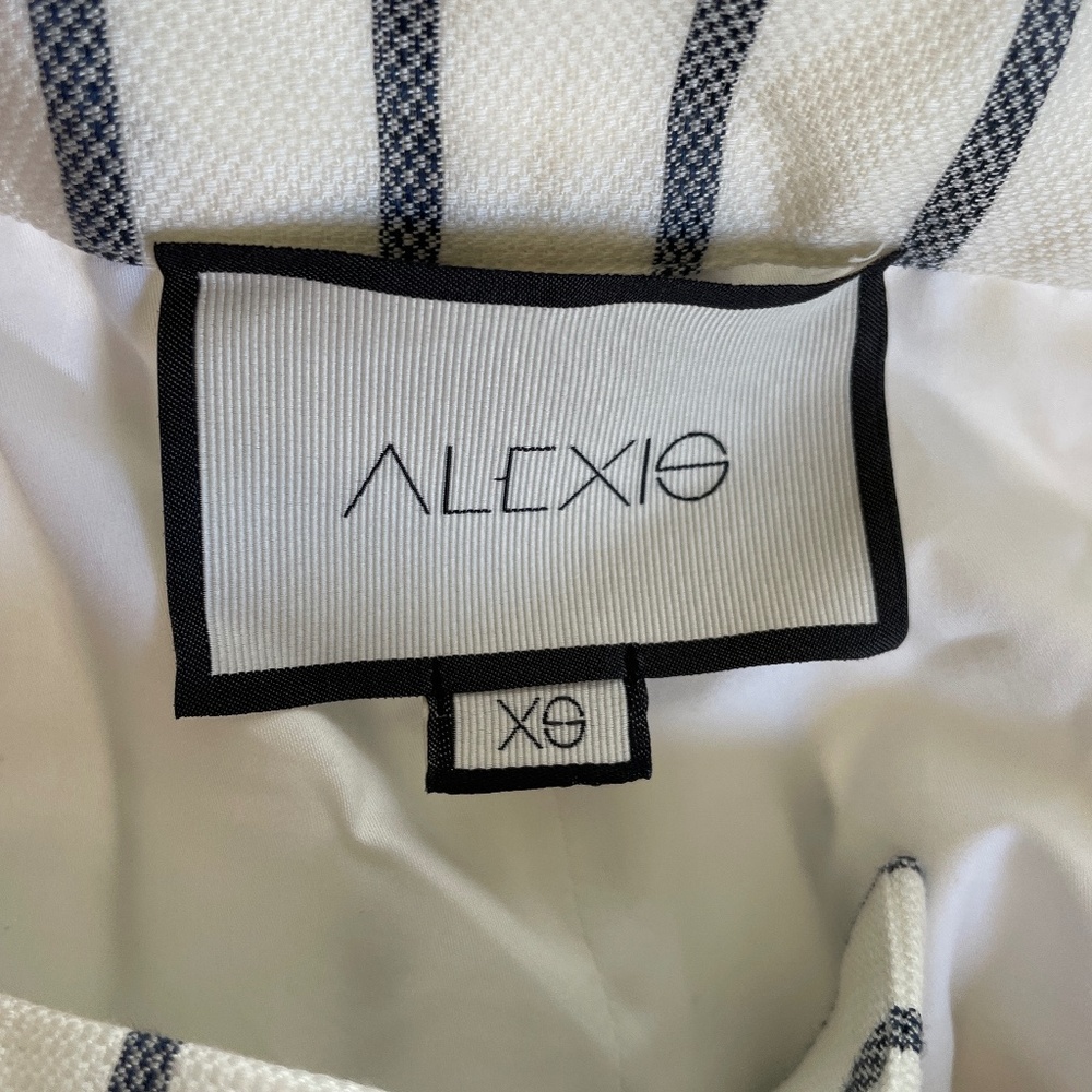 Alexis Striped Ruffle Wide Leg Pants Size XS - Picture 6 of 7